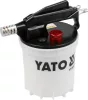 YATO Fékfolyadék cserélő és légtelenítő készlet pneumatikus, 2 l + 1 l, 29 részes (YT-06847)