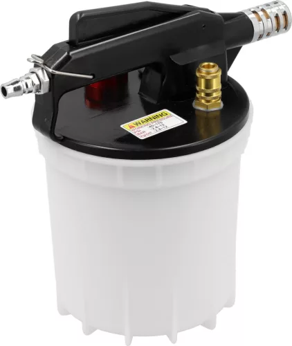 YATO Fékfolyadék cserélő és légtelenítő készlet pneumatikus, 2 l + 1 l, 29 részes (YT-06847)