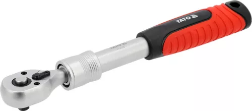 YATO Racsnis hajtókar 1/4”, teleszkópos, 200–250 mm, 72 fogas (YT-07230)