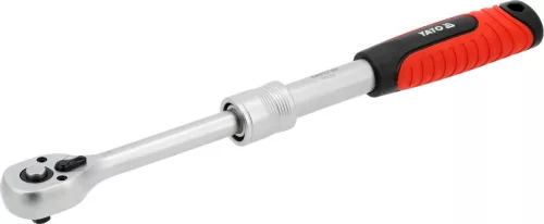 YATO Racsnis hajtókar 1/4”, teleszkópos, 200–250 mm, 72 fogas (YT-07230)