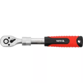   YATO Racsnis hajtókar 3/8”, teleszkópos, 230–330 mm, 72 fogas (YT-07231)
