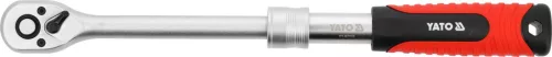 YATO Racsnis hajtókar 3/8”, teleszkópos, 230–330 mm, 72 fogas (YT-07231)