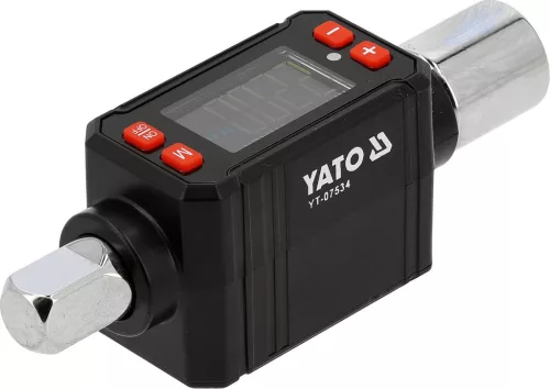 YATO Nyomatékmérő adapter digitális kijelzővel, 1/2”, 20–200 Nm, ±2% pontosság (YT-07534)