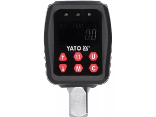 YATO Digitális nyomatékadapter 1/2”, 10–200 Nm, ±2% pontossággal (YT-07535)
