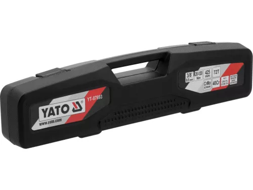 YATO Nyomatékkulcs dupla ablakos kijelzővel 3/8" 20-120 Nm . (YT-07693)