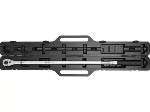 YATO Nyomatékkulcs 3/4”, 150–800 Nm, reteszelhető beállítással CrV (YT-07711)