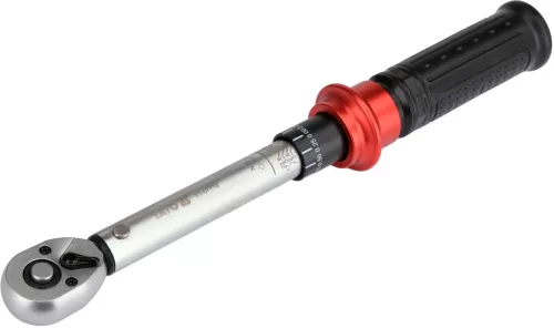 YATO Nyomatékkulcs 1/4”, 5–25 Nm, 72 fogas, ±3% pontosság (YT-07713)