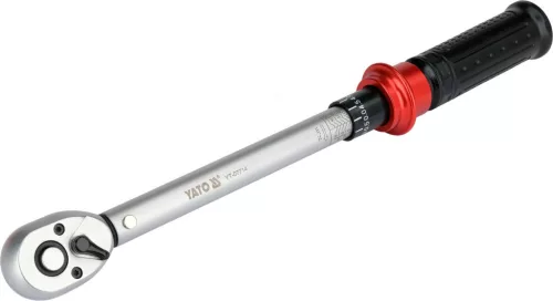 YATO Nyomatékkulcs 3/8”, 10–60 Nm, 72 fogas, ±3% pontosság (YT-07714)