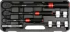 YATO Nyomatékkulcs készlet 1/4”, 3/8” és 1/2”, 2–220 Nm, 9 részes, ±3% pontosság (YT-07716)