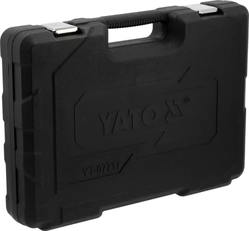 YATO Nyomatékkulcs készlet 1/4”, 3/8” és 1/2”, 2–220 Nm, 32 részes, ±3% pontosság (YT-07717)