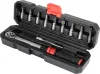 YATO Nyomatékkulcs készlet 1/4”, 2–24 Nm, 72 fogas, 11 részes, ±3% pontosság (YT-07841)