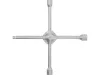 YATO Keresztkulcs gépkocsi kerekekhez, 4 ágú kivitel – 17, 19, 21 mm és 1/2" (YT-08004)