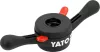 YATO Kerékkiegyensúlyozó gyorsrögzítő anya 36 mm, YT-08060 / YT-08061 géphez, PA66 nylon (YT-08062)