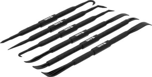 YATO Tömítés- és O-gyűrű kiszedő kampó készlet, karcmentes nylon, 6 részes (YT-08427)