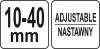 YATO Kétkaros lehúzó akkumulátorsarukhoz és ablaktörlő karokhoz, 10–40 mm (YT-08462)