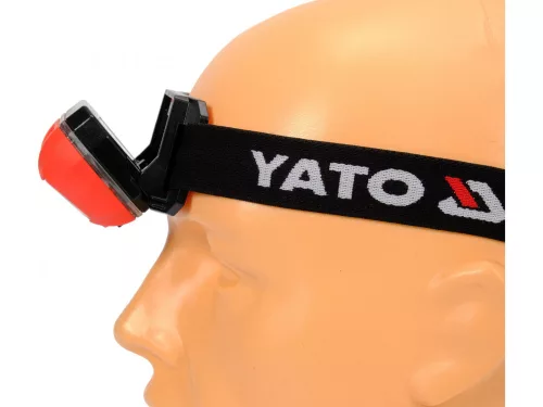YATO AKKUMULÁTOROS LED fejlámpa 160 lumen CRI96+ (YT-08490)