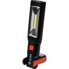  YATO Akkus szerelőlámpa 3 W COB LED, 250 lm, mágnessel és kampóval (YT-08504)