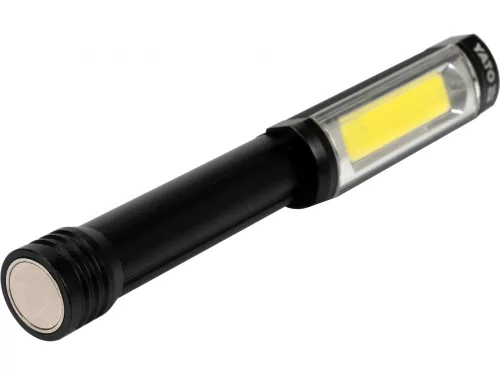 YATO Szerelőlámpa COB LED 400 lm, IP44, mágneses talppal (YT-08522)
