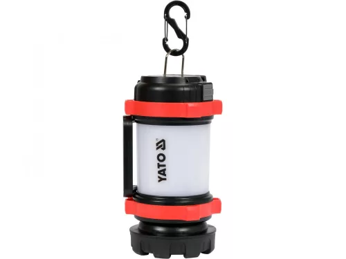 YATO Akkus multifunkciós kereső- és kempinglámpa 380 lm, 500 m, 3000 mAh (YT-08547)