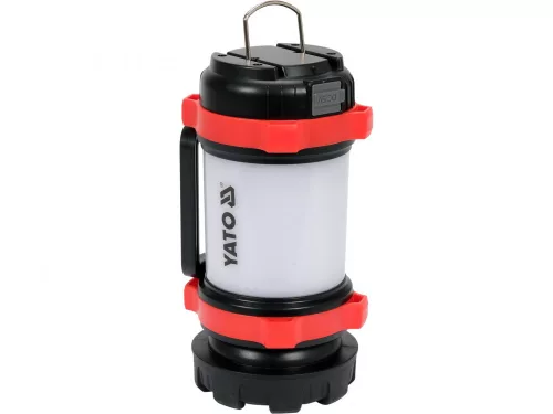 YATO Akkus multifunkciós kereső- és kempinglámpa 380 lm, 500 m, 3000 mAh (YT-08547)