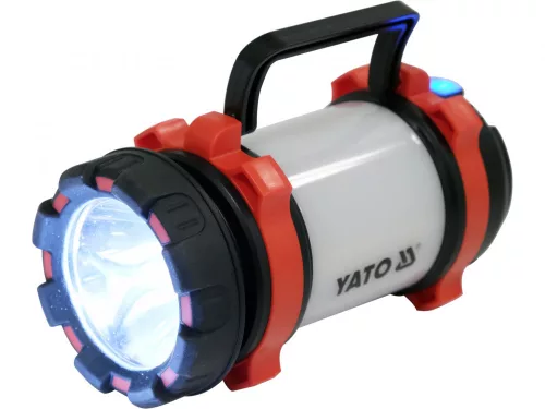 YATO Akkus multifunkciós kereső- és kempinglámpa 380 lm, 500 m, 3000 mAh (YT-08547)