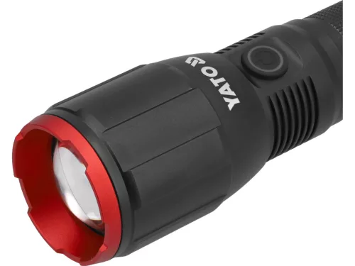 YATO LED Újratölthető  akkumulátoros zseblámpa, 6xAA, 25W, 2500 lumen (YT-085606)