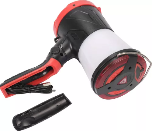 YATO Akkus multifunkciós kereső- és kempinglámpa 530 lm, 500 m, 4400 mAh, IP54 (YT-08579)
