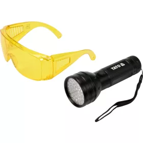 YATO UV zseblámpa 51LED + szemüveg (YT-08581)