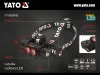 YATO LED tölthető fejlámpa 3000 LM (YT-085943)