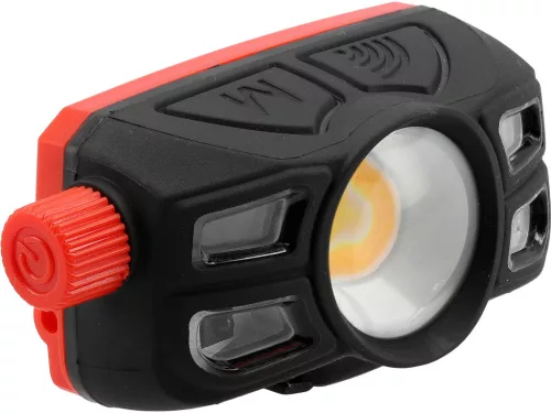 YATO Akkus LED fejlámpa autófényezéshez és színellenőrzéshez, CRI 95+, 400 lm, 3 színhőmérséklet, IP65 (YT-085945)