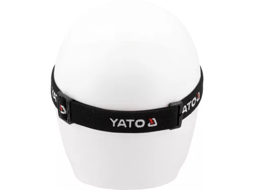 YATO Akkus LED fejlámpa autófényezéshez és színellenőrzéshez, CRI 95+, 400 lm, 3 színhőmérséklet, IP65 (YT-085945)