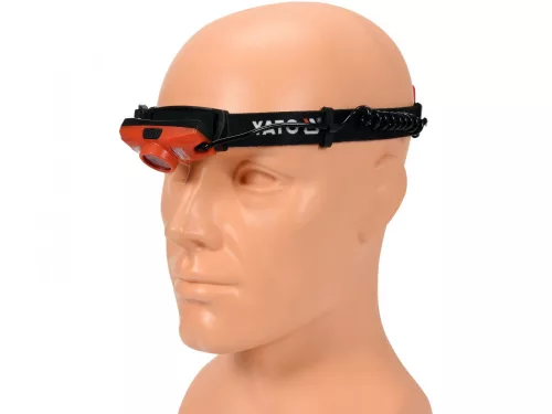 YATO elemes LED fejlámpa 500LM 3XAAA (YT-08595)
