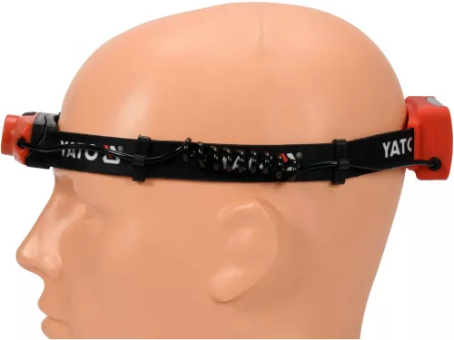 YATO elemes LED fejlámpa 500LM 3XAAA (YT-08595)