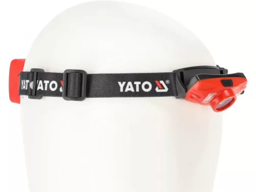 YATO elemes LED fejlámpa 500LM 3XAAA (YT-08595)