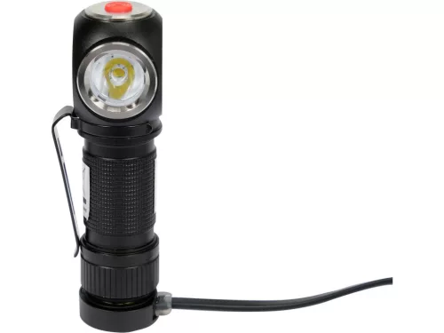 YATO Akkus LED fejlámpa levehető kézi lámpával, 350 lm, 47 m, 700 mAh, IPX4 (YT-08597)