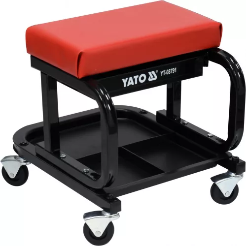 YATO Gurulós műhelyszék fiókkal, 150 kg, 440 × 360 × 390 mm (YT-08791)