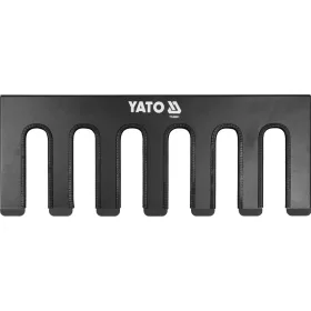   YATO Elektromos szerszámtartó polc 6 géphellyel, 576 × 225 × 55 mm (YT-09091)