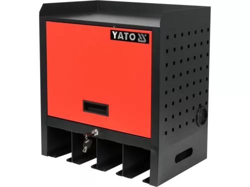 YATO ELEKTROMOS KÉZISZERSZÁM TARTÓ SZEKRÉNY (4 GÉP) (YT-09093)