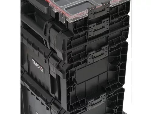 YATO Kerekes szerszámosláda rendszer 4 részes 770 x 450 x 380 mm (YT-09174)