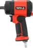 YATO Pneumatikus ütvecsavarozó 1/2”, kompakt, 1100 Nm oldási nyomaték, 1,3 kg (YT-09516)