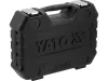 YATO Gépi dugókulcs készlet 1/2” pneumatikus és elektromos ütvecsavarozóhoz, 10–19 mm, 20 részes (YT-10256)