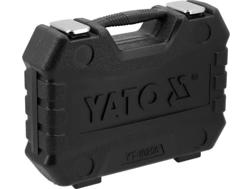 YATO Gépi dugókulcs készlet 1/2” pneumatikus és elektromos ütvecsavarozóhoz, 10–19 mm, 20 részes (YT-10256)