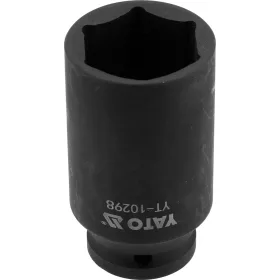   YATO Hosszított gépi dugókulcsfej ütvecsavarozóhoz, 1/2”, 32 mm, CrMo, AS-Drive (YT-10298)