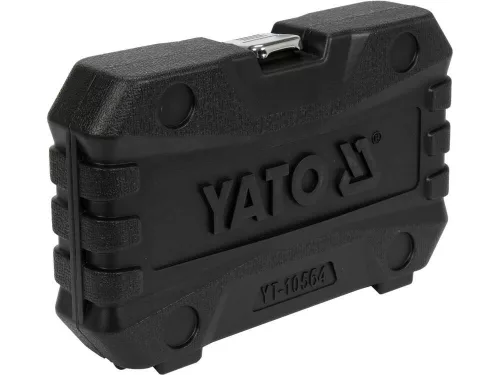 YATO Gépi kerékcsavar dugókulcs készlet alufelnihez, pneumatikus ütvecsavarozóhoz 1/2”, 10 részes (YT-10564)