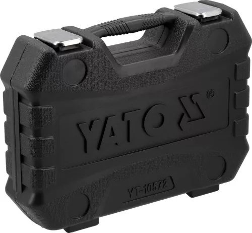 YATO gépi bit és dugókulcs készlet 25 darabos,  CrMo  (YT-10572)