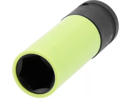 YATO Ütvecsavarozó kerékcsavar dugókulcs 19 mm, 1/2", 85 mm, alufelnihez (YT-10585)