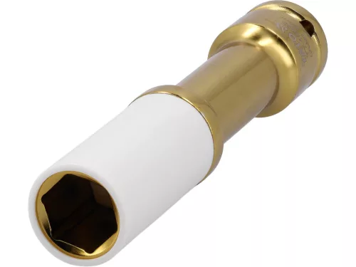 YATO Hosszú ütvecsavarozó kerékcsavar dugókulcs 19 mm, 1/2", 150 mm, alufelnihez (YT-10592)