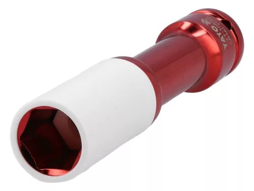 YATO Hosszú ütvecsavarozó kerékcsavar dugókulcs 21 mm, 1/2", 150 mm, alufelnihez (YT-10593)