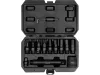 YATO Gépi hosszú bit dugókulcs készlet 12 részes Torx és Imbusz 1/2", 3/4" kamionos CrMo (YT-10655)