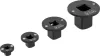 YATO Ütvecsavarozó adapter készlet négyszöghajtáshoz, 1/4”–1”, rövid, 4 részes, CrMo (YT-10673)